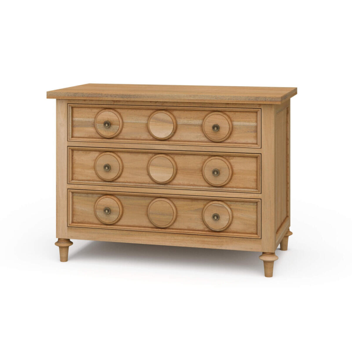 fa8579ae15c0275b1e8a941877ecac25 Laguna 3 Drawer Bedside Table - Image 1