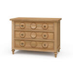 Laguna 3 Drawer Bedside Table