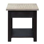 Heatherbrook Drawer End Table End tables Brown 15