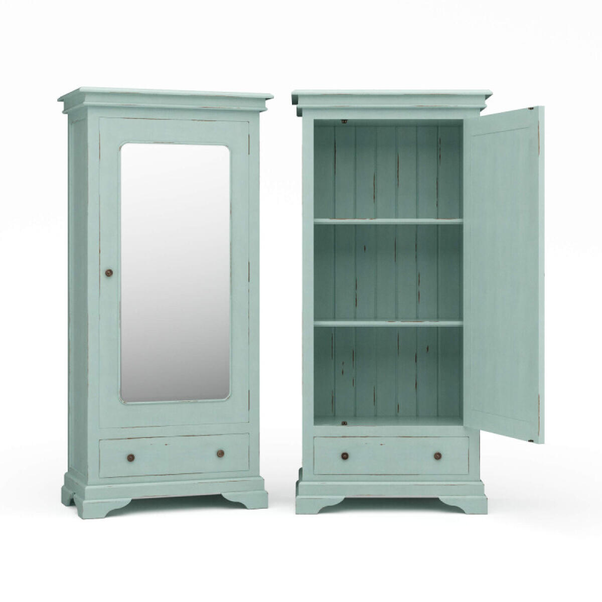 Homestead Mirror Wardrobe Chests Blue 2 Homestead Mirror Wardrobe Chests Blue 2