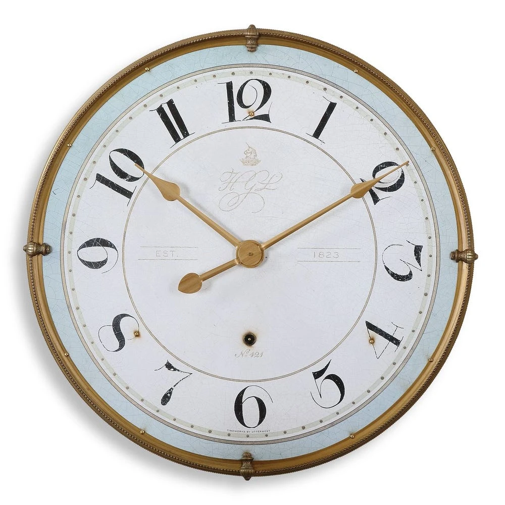 fad649392bb0157e49b174274d9bf22c Torriana Wall Clock - Image 1