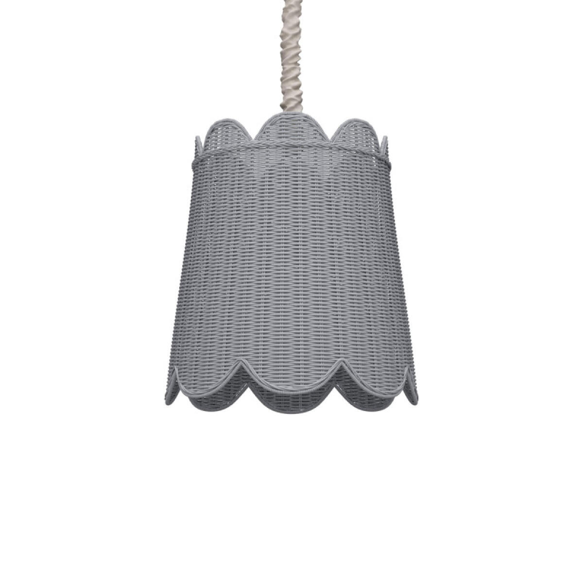 Scalloped Rattan Pendant Lighting Bramble 2 Scalloped Rattan Pendant Lighting Bramble 2