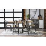 1561 Franklin DR Wishbone Back Counter Height Chair Black - Image 9