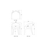 Verona Dining Chair Chairs & Benches Bramble 19