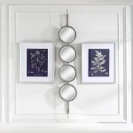 Button Mirror, Silver - Image 3