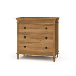 Kelly 3 Drawer Bedside Table