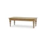 Madison Turned Leg Coffee Table - Image 5