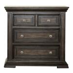 Big Valley Bedside Chest w/ Charging Station Nightstands Brown 13