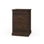 Emerson 2 Drawer Filing Cabinet Office Storage Bramble 8