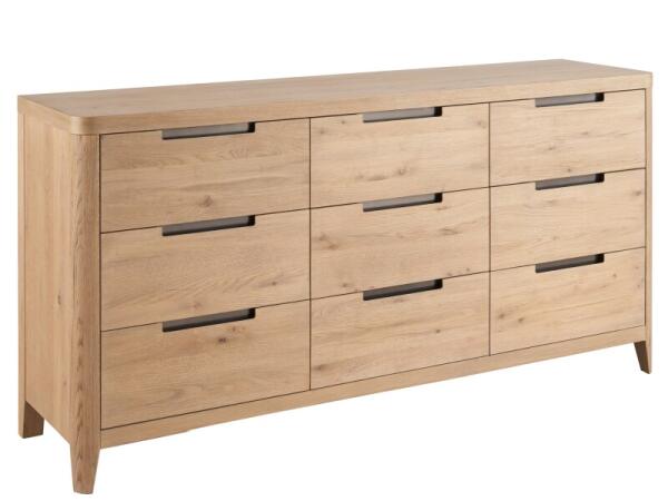 Modern Walker Drawer Dresser Dressers Brown 8