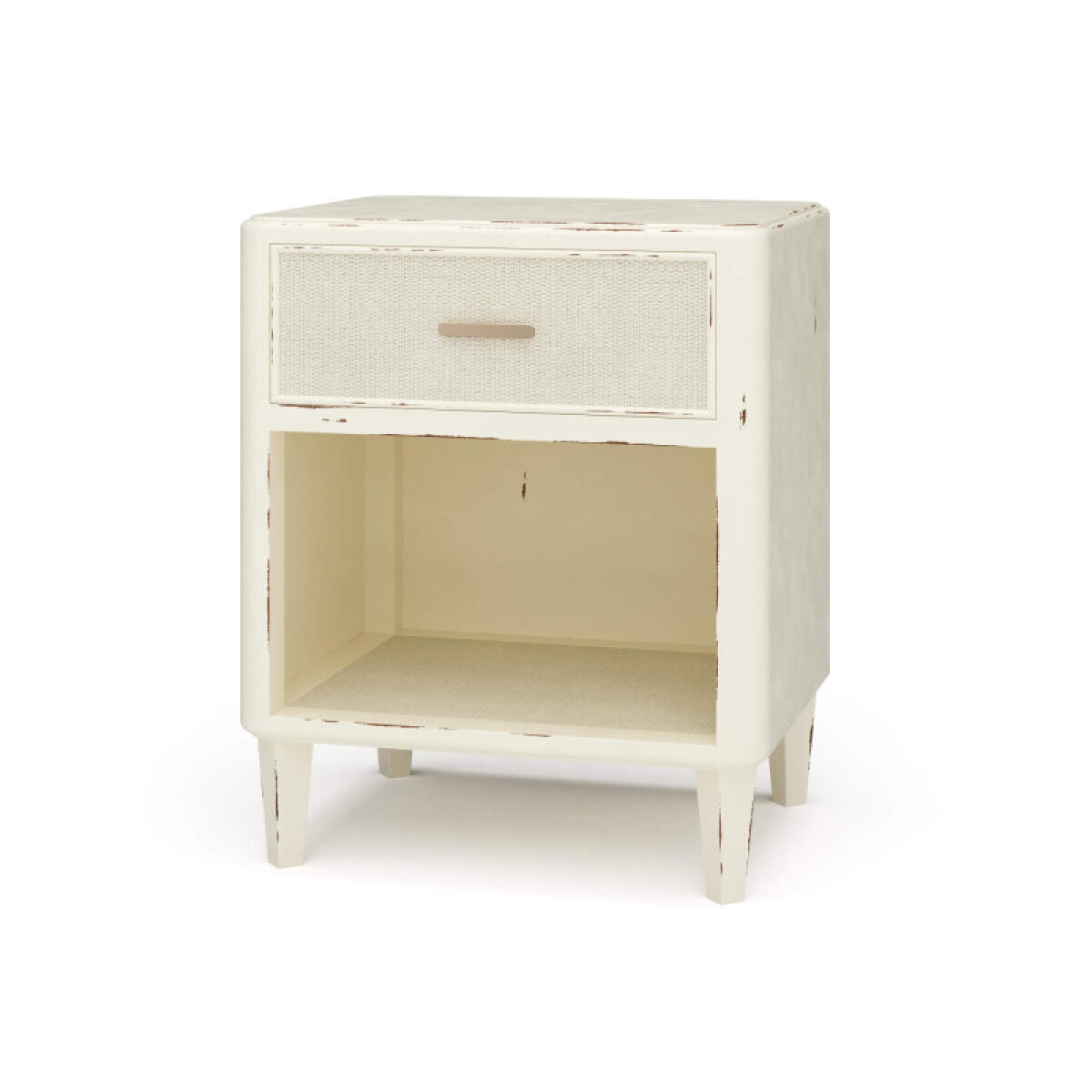 fb93e38bcfc86ec9c6d4260a361e4416 Lexington 1 Drawer Bedside Table W/ Rattan - Image 1