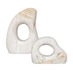 Stone Flow Indoor-outdoor Sculptures, S/2 - Image 7