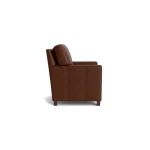 Trent Leather Accent Chair - Image 3