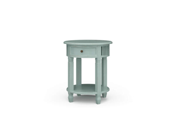 Hollister Side Table Chairside Tables Blue