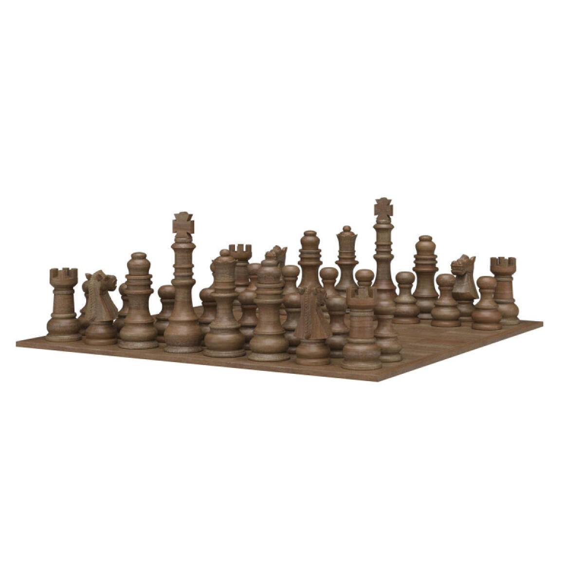 fc34f8c9ed60f42e7c849fc22fd3b525 Gentlemen's Club Chess Set - Image 1