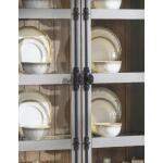 Cremone Bolt Display Cabinet Dining Storage Barnwood Oak And Northern Moss 18