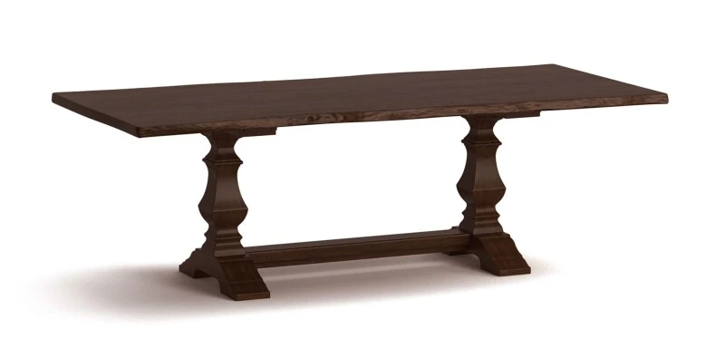 fc611cb2a0a5e75de0de3203c4a8aa25 Harvest Live Edge Rectangle Dining Table - Image 1