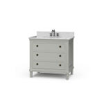 Hayward Single Vanity W/ Sink & Marble Top