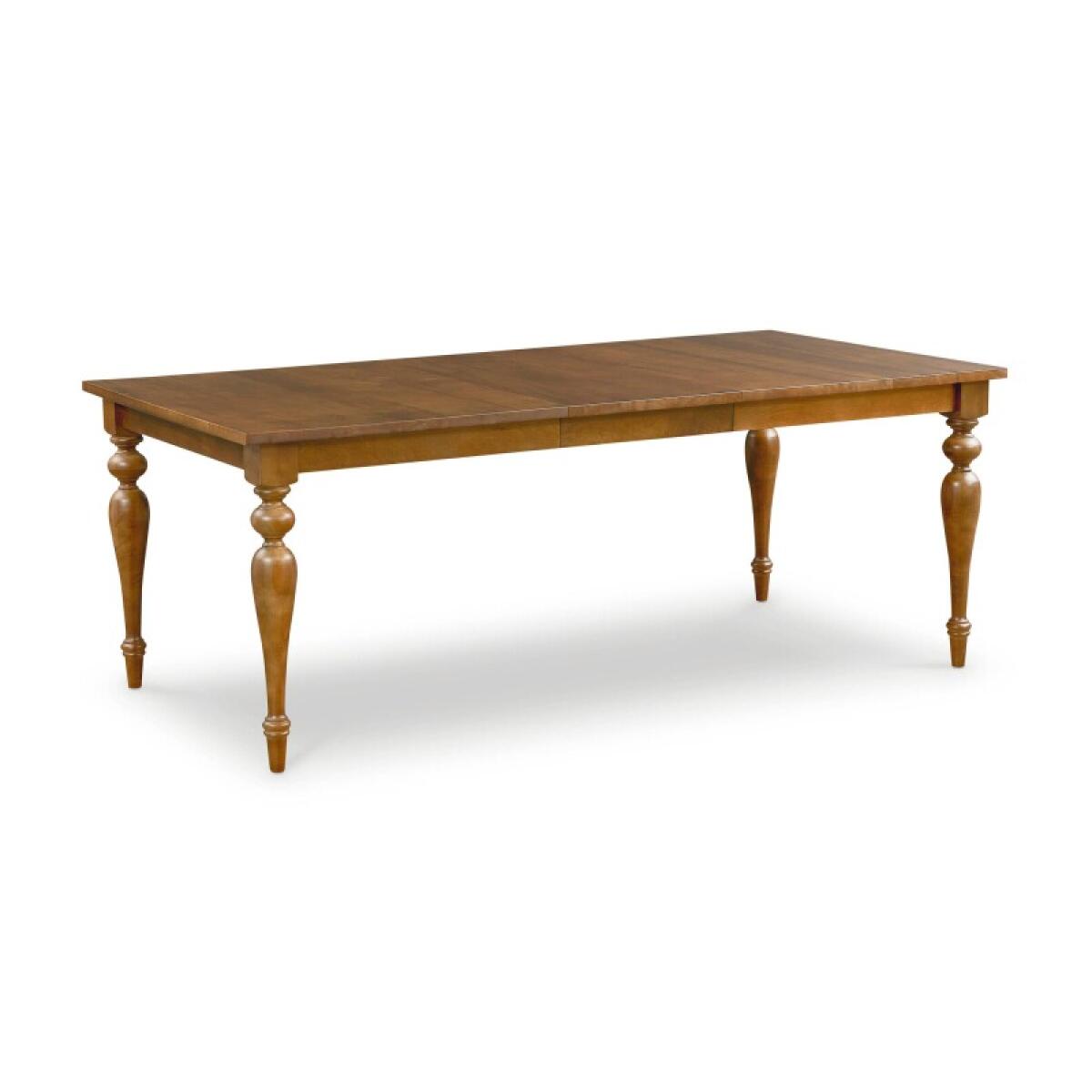fc8893dfb1e5978349c0c72460fddcb7 Amelia Maple Rectangle Dining Table with Leaf - Image 1