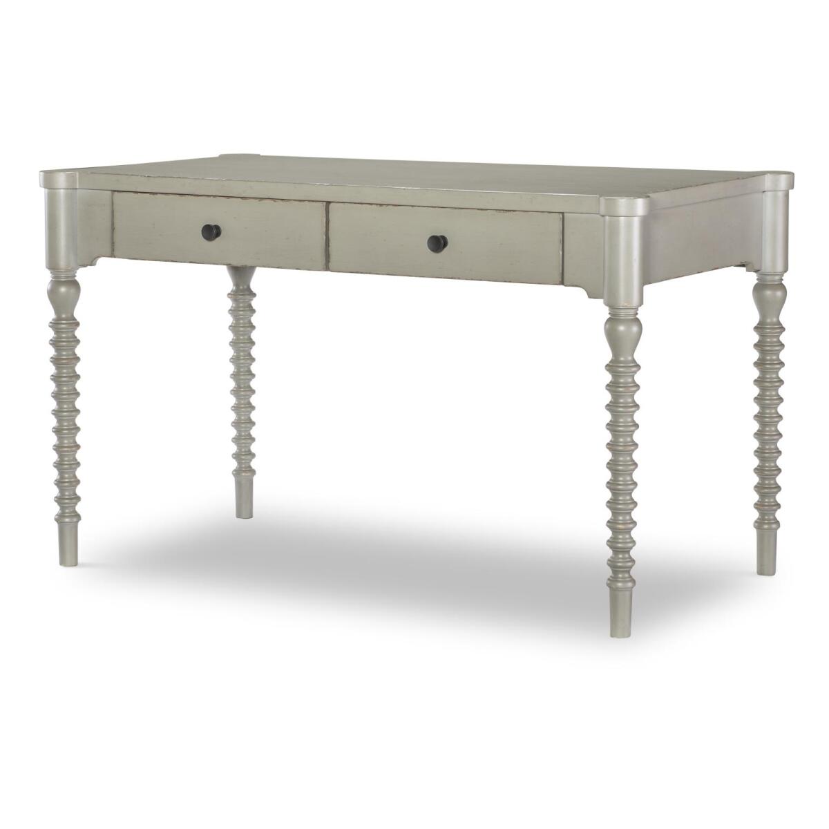 fc9d1b1f7fb6f5959ca0077c392d91b5 Turned Bobbin Leg Writing Desk - Image 1