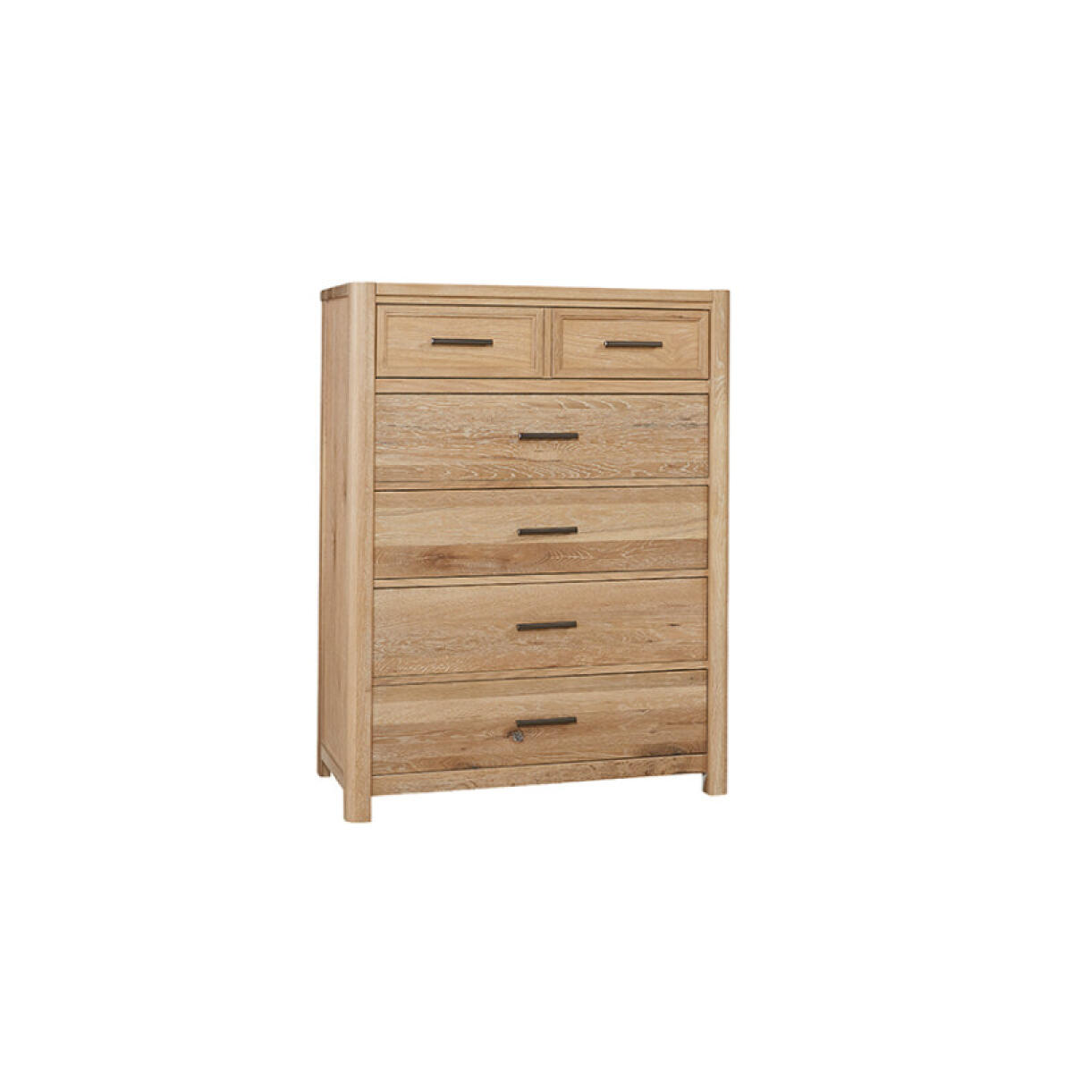Crafted Oak by Ben & Erin Napier Chest – 5 Drawer Chests Bleached White 2 Crafted Oak by Ben & Erin Napier Chest – 5 Drawer Chests Bleached White 2