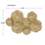 Ripley Metal Wall Decor, Gold - Image 9