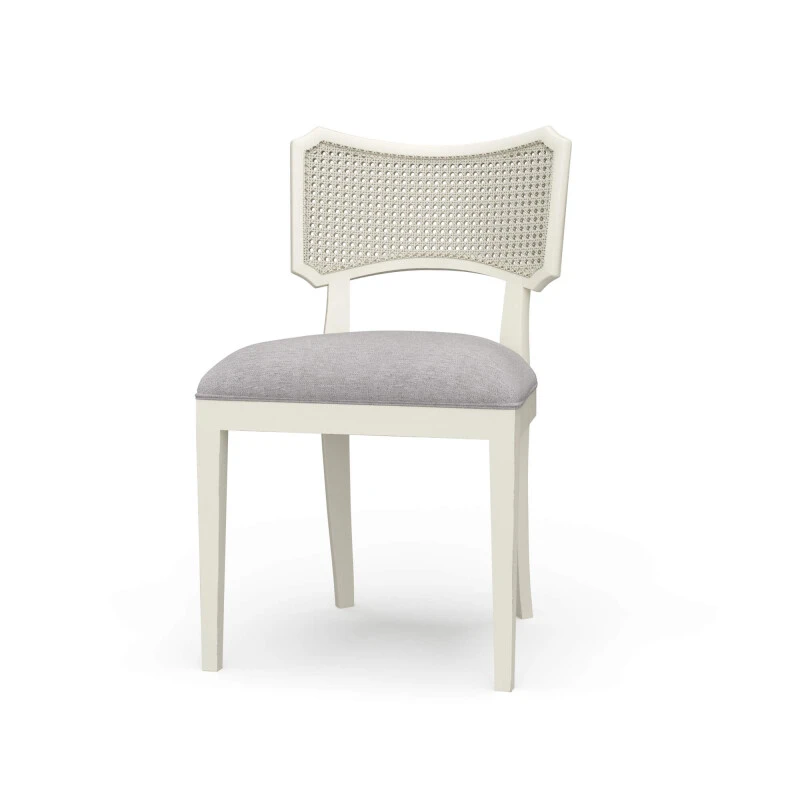 fce2fa7a0ecb0e1ef1a9220bde23d773 Linea Dining Chair W/ Rattan Back - Image 1