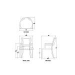 Genevieve Dining Chair - Image 7