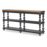 Turned Bobbin Leg Console Table