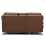 Loveseat w/Console P3 & ZG - Saddle - Image 7