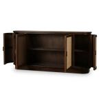 Dakota Oval 4 Door Sideboard W/ Rattan Panels - Image 6