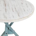 Chesapeake Accent Table Chairside Tables Aqua 8
