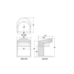 Hampton Rattan Dining Chair - Image 8