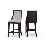 Monarch Counter Stool W/ Rattan Back
