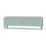 Lexington Bench W/ Rattan