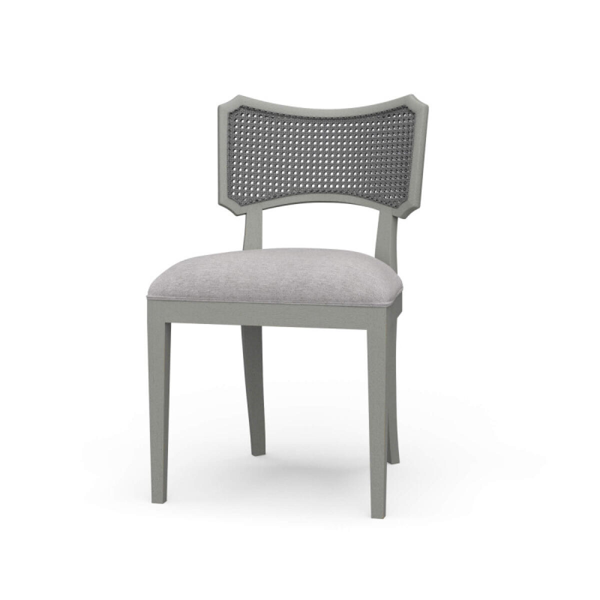 fdad9159df13aa47c65fdc20d7f03d9d Linea Dining Chair W/ Rattan Back - Image 1