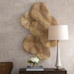 Ripley Metal Wall Decor, Gold - Image 4