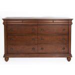 Rustic Traditions 8 Drawer Dresser Dressers Brown 17