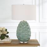 Laced Up Table Lamp Lighting Blue 12