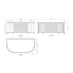 Kraton Reception Desk 72'' - Image 8