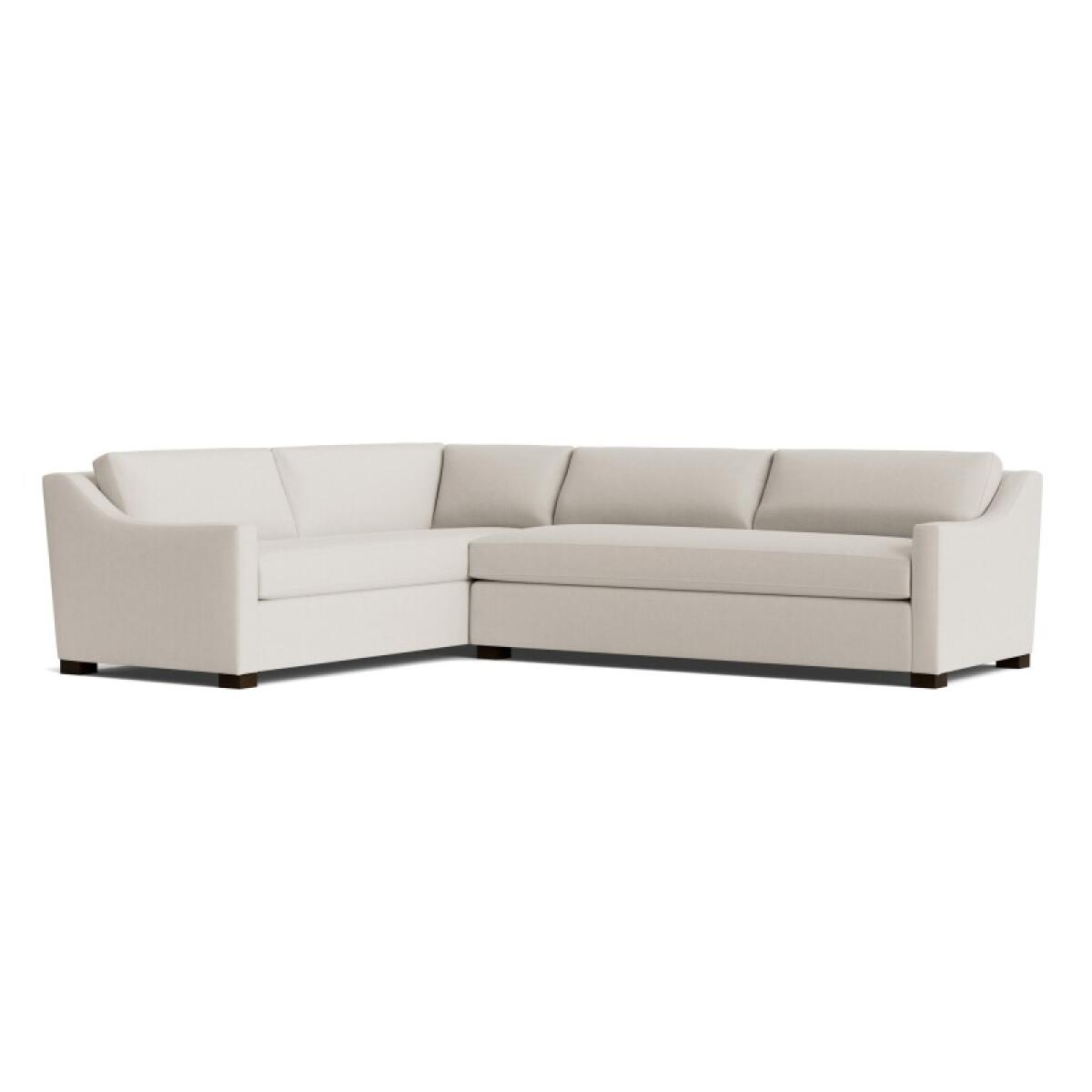 fe484d8a6100d2ac7cc089ee74db6945 Oliver Slope Arm L-Shaped Sectional - Image 1