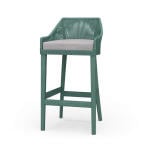 Savanah Rattan Barstool W/ Seat Cushion - Image 3