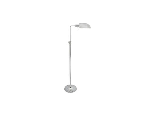 Simone Polished Nickel Floor Lamp Lighting Bassett Furniture