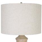 Uplift Table Lamp, Natural Lighting Brown 19