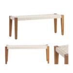 Bengal Manor Jute Bench - Image 5