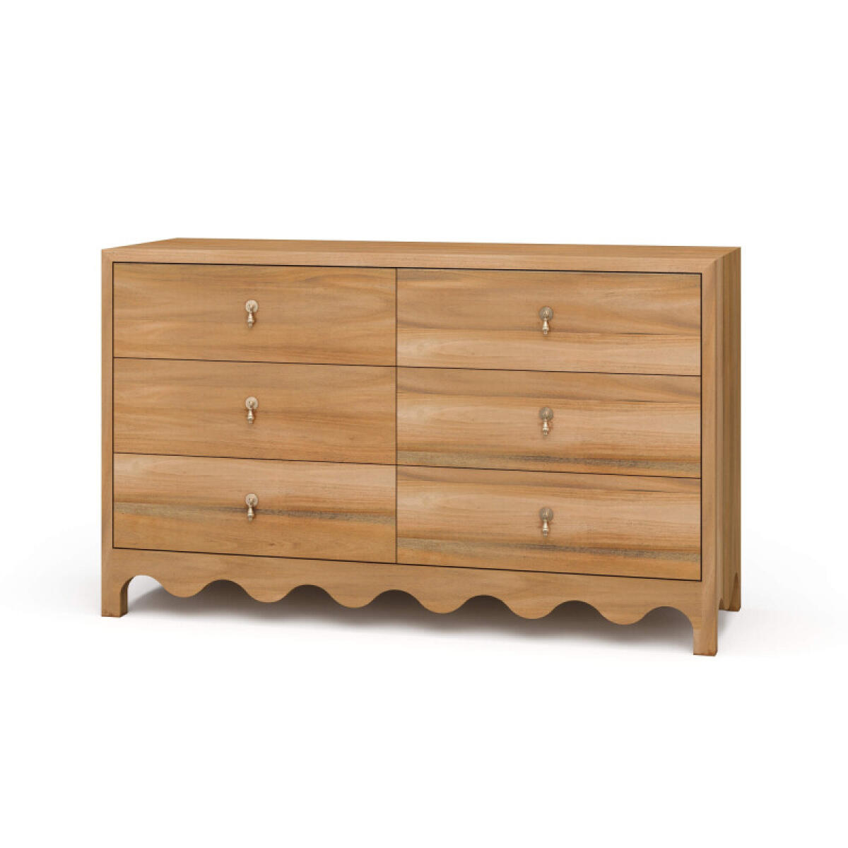 fe9d065f6f2f6cb53da3c04fa1f8045b Chloe 6 Drawer Dresser - Image 1