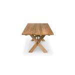 Crossbuck Dining Table with Extendable Leaves - Image 5