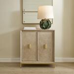 Alessia 2 Door Cabinet Dining Storage Cream 14