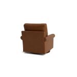True Custom™ True Custom® Leather Roll Arm Swivel Chair - Image 5