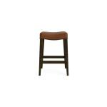 Vail Leather Saddle Counter Stool Barstools Barstools 15